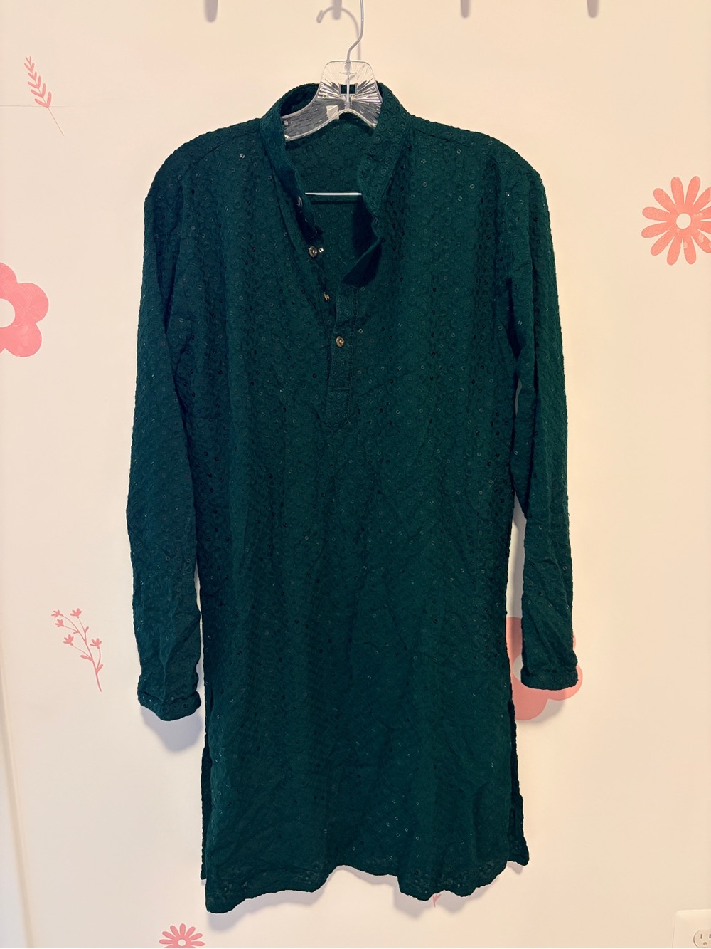 Men’s forest Green Indian Kurta

Size 38